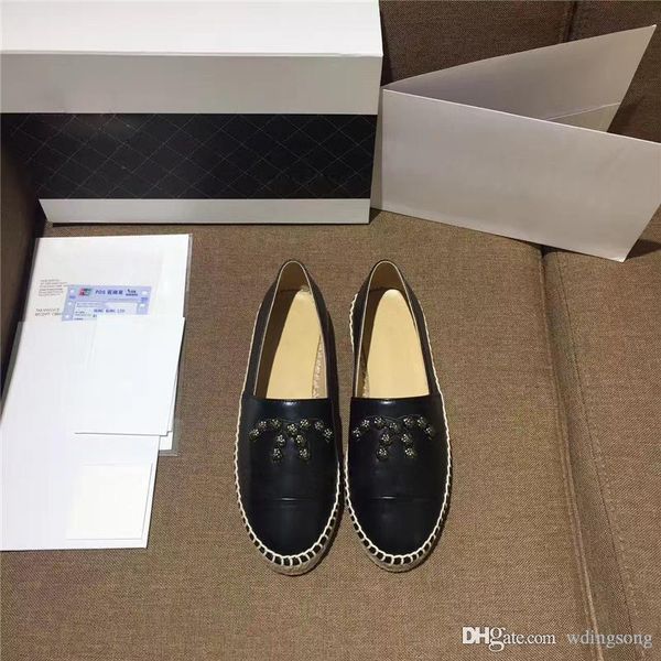 Top Quality Flat Sandals Sheep Leather Women Espadrilles Little Fragrant Fisherman Shoes Autumn Winter Pearl Series Luxury Brand Shoes15
Top Quality Flat Sandals Sheep Leather Women Espadrilles Little Fragrant Fisherman Shoes Autumn Winter Pearl Series Luxury Brand Shoes15