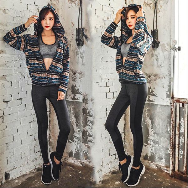 fitness set women sportswear autumn winter yoga suit fleece jacket sports bra leggings 3pcs sport suits warm windproof tracksuit, Black;blue
fitness set women sportswear autumn winter yoga suit fleece jacket sports bra leggings 3pcs sport suits warm windproof tracksuit, Black;blue