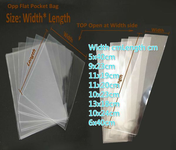 400pcs/lot open transparent opp flat pocket cosmetic clear plastic bag for gift packaging candy tools toy punch
400pcs/lot open transparent opp flat pocket cosmetic clear plastic bag for gift packaging candy tools toy punch