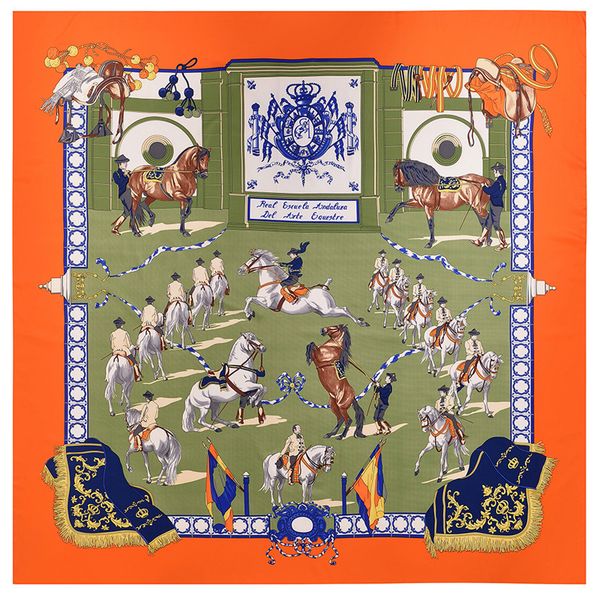 big size orange women ethnic square silk scarf handmade foulard femme shawls vintage horse print twill scarves wholesale, Blue;gray
big size orange women ethnic square silk scarf handmade foulard femme shawls vintage horse print twill scarves wholesale, Blue;gray