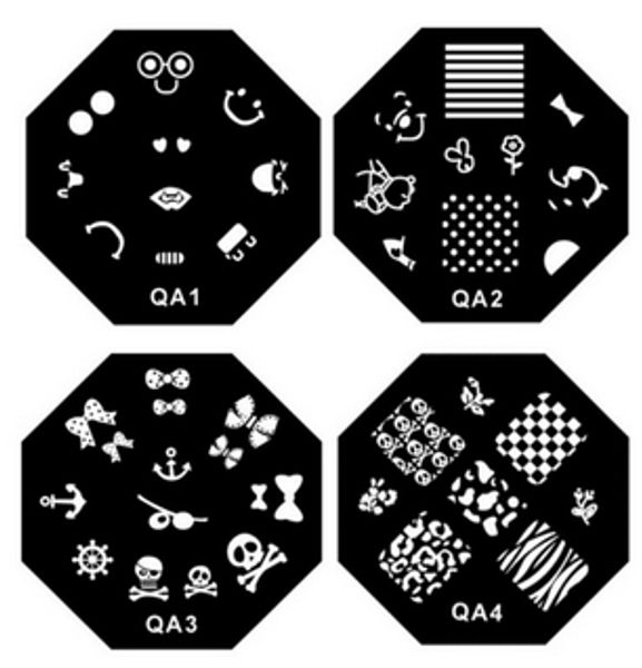by dhl or ems 2000pcs qa nail stamping stamper plates set nail stamp template design polish print mold stencil beauty, White
by dhl or ems 2000pcs qa nail stamping stamper plates set nail stamp template design polish print mold stencil beauty, White