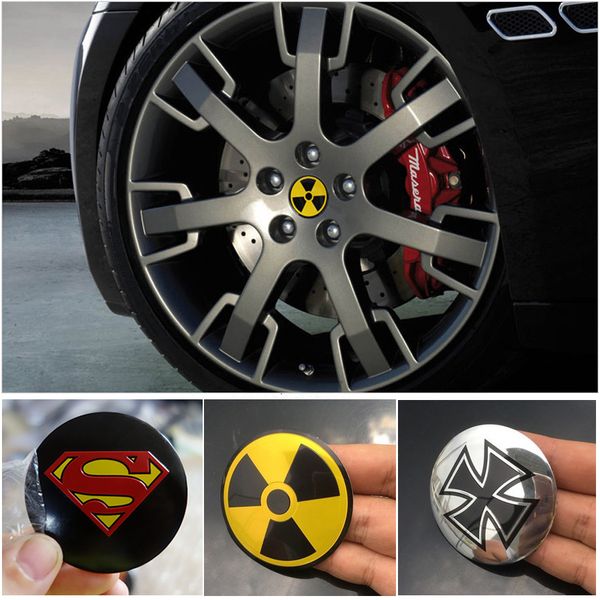 56mm Aluminium Superman Skull Head Cross Logo Wheel Center Hub Cap Emblem Nuclear Radioactive Wheel Stickers Universal Fit
56mm Aluminium Superman Skull Head Cross Logo Wheel Center Hub Cap Emblem Nuclear Radioactive Wheel Stickers Universal Fit