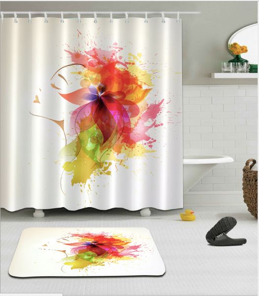 3d water colored figure design print pattern irish decorations waterproof bathroom decor fabric shower curtains floor mats sets
3d water colored figure design print pattern irish decorations waterproof bathroom decor fabric shower curtains floor mats sets
