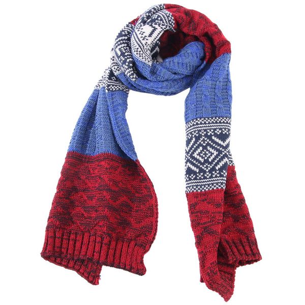 2018 winter fashion new men's casual boutique tri-color stitching knit temperament scarf / man warm wool scarf, Blue;gray
2018 winter fashion new men's casual boutique tri-color stitching knit temperament scarf / man warm wool scarf, Blue;gray
