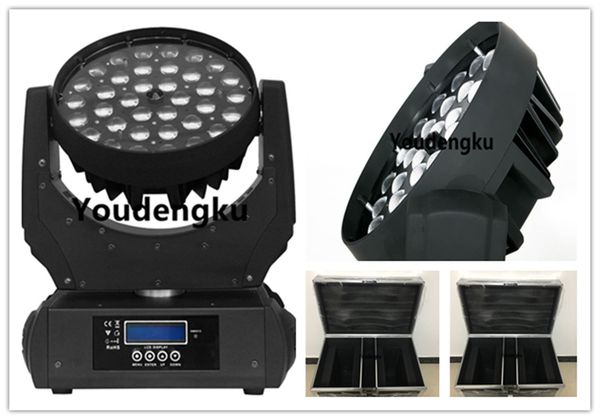 6 pieces with flightcase led rgbwa uv 6in1 zoom movinghead stage wash 36x18w led moving head zoom light
6 pieces with flightcase led rgbwa uv 6in1 zoom movinghead stage wash 36x18w led moving head zoom light