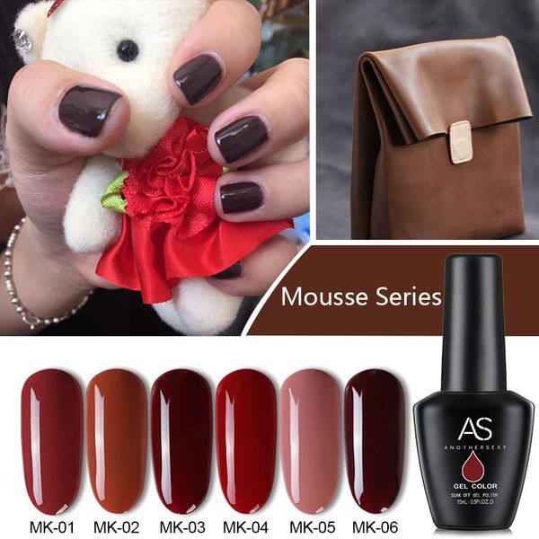 as brown series nail gel polish gorgeous caramel coffee color 15ml gel varnish, Red;pink
as brown series nail gel polish gorgeous caramel coffee color 15ml gel varnish, Red;pink