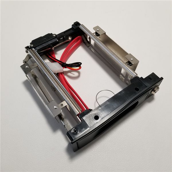 3.5" to 5.25" inch hard drive hdd bulid in bay rack tray caddy carrier enclosure cd-rom replacement w/ key lock and cable
3.5" to 5.25" inch hard drive hdd bulid in bay rack tray caddy carrier enclosure cd-rom replacement w/ key lock and cable