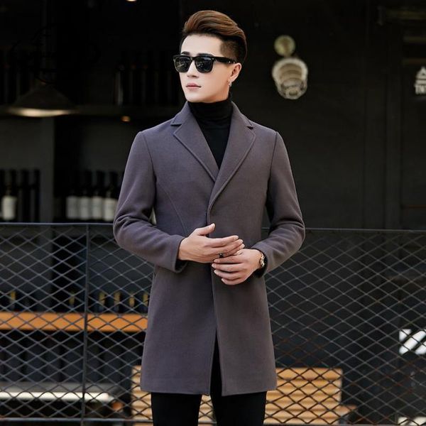 yauamdb mens wool coats spring autumn m-3xl male blends jackets clothing double breasted pockets man long solid outerwear ly259, Black
yauamdb mens wool coats spring autumn m-3xl male blends jackets clothing double breasted pockets man long solid outerwear ly259, Black