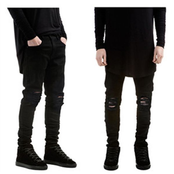 summer style mens destroyed denim jeans slim hole black strech ripped jeans for men casual skinny fashion pants designer jean, Blue
summer style mens destroyed denim jeans slim hole black strech ripped jeans for men casual skinny fashion pants designer jean, Blue