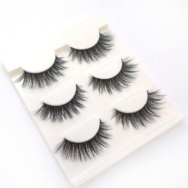 3pairs/box soft stems handmade simulation mink eyelashes natural multi layer thick end of multi-filament hair false eyelashes
3pairs/box soft stems handmade simulation mink eyelashes natural multi layer thick end of multi-filament hair false eyelashes