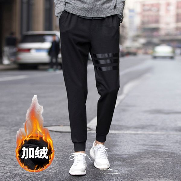 mens jogger sweatpants 2018 new fashion skinny pants joggers striped pants gyms clothing men's fitness workout sporting trousers, Black
mens jogger sweatpants 2018 new fashion skinny pants joggers striped pants gyms clothing men's fitness workout sporting trousers, Black