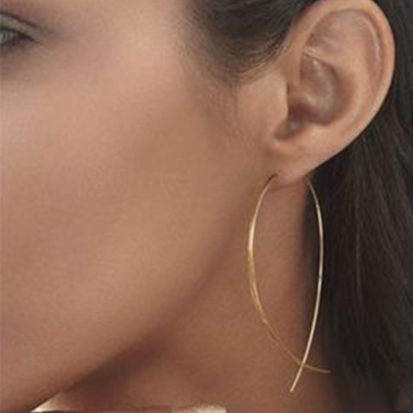 simple fashion fish hoop earrings woemn 2018 geometry copper earring female classic brincos de gota feminino earring bijoux, Golden;silver
simple fashion fish hoop earrings woemn 2018 geometry copper earring female classic brincos de gota feminino earring bijoux, Golden;silver