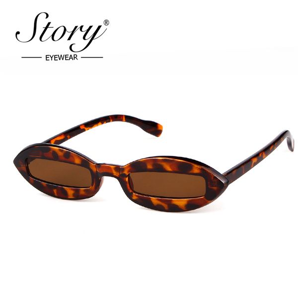 story 2018 fashion sunglasses women retro small oval frame brand designer sun glasses unique eeywear funny shades uv400, White;black
story 2018 fashion sunglasses women retro small oval frame brand designer sun glasses unique eeywear funny shades uv400, White;black