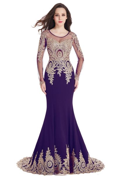 vintage mermaid sheer long sleeves prom dresses jewel lace appliqued sequined illusion sweep train formal evening party gowns hy4136, Black
vintage mermaid sheer long sleeves prom dresses jewel lace appliqued sequined illusion sweep train formal evening party gowns hy4136, Black