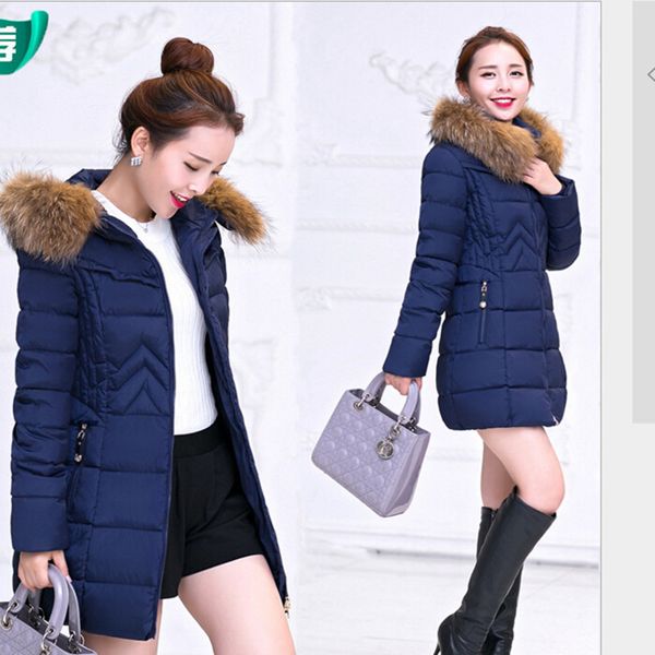wholesale- new fashion winter jacket women long style parkas coat slim casual winter coat women warm parka plus size manteau femme h195, Black
wholesale- new fashion winter jacket women long style parkas coat slim casual winter coat women warm parka plus size manteau femme h195, Black