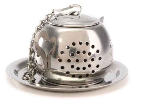 Whole ale 100pc teapot pot hape tainle teel leaf tea infu er filter trainer ball poon hipping
Whole ale 100pc teapot pot hape tainle teel leaf tea infu er filter trainer ball poon hipping