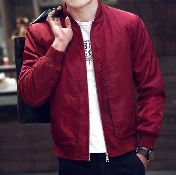 polyester spring autumn casual solid fashion slim bomber jacket men overcoat new arrival baseball jackets men 's jacket 4xl top, Black;brown
polyester spring autumn casual solid fashion slim bomber jacket men overcoat new arrival baseball jackets men 's jacket 4xl top, Black;brown