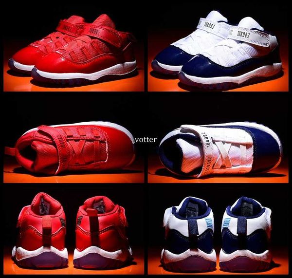 2018 children's 11 xi gym red midnight navy basketball shoes kids 11s sports boys girls youths little baby athletic sneakers
2018 children's 11 xi gym red midnight navy basketball shoes kids 11s sports boys girls youths little baby athletic sneakers