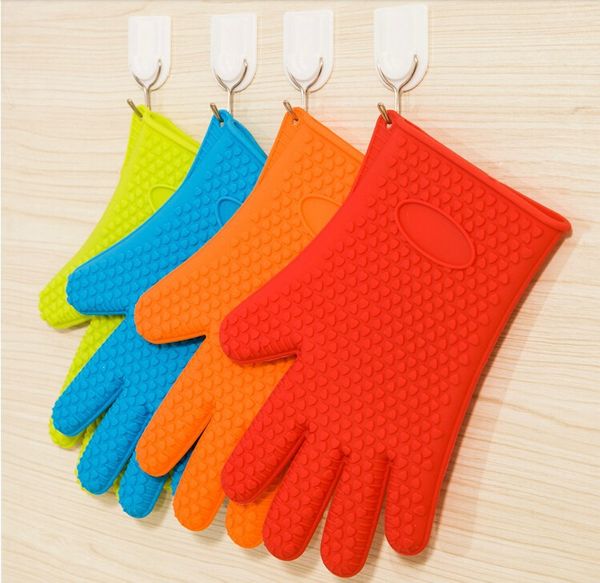 multi-color heat-resistant silicone insulated gloves cooking baking bbq oven pot holder non-toxic non-sticky kitchen tools dhl
multi-color heat-resistant silicone insulated gloves cooking baking bbq oven pot holder non-toxic non-sticky kitchen tools dhl