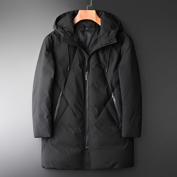 minglu mid long hooded down coat male hight quality slim fit add thick duck down jacket men plus size jacket mens winter, Black
minglu mid long hooded down coat male hight quality slim fit add thick duck down jacket men plus size jacket mens winter, Black