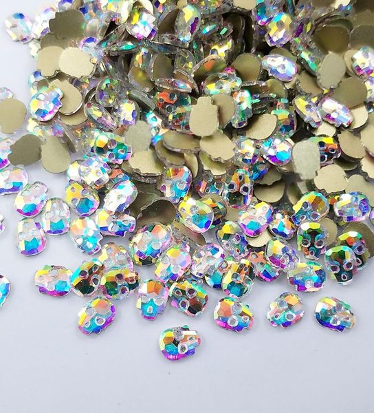 10pcs crystal ab skull nail rhinestone alloy, 3d flatback nail art decorations glitter diy japan jewelry pendant, Silver;gold
10pcs crystal ab skull nail rhinestone alloy, 3d flatback nail art decorations glitter diy japan jewelry pendant, Silver;gold