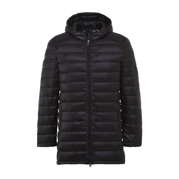 2018 new light duck down coat men's hooded long section thin section slim winter parka super lightweight fashion coat xd455, Black
2018 new light duck down coat men's hooded long section thin section slim winter parka super lightweight fashion coat xd455, Black