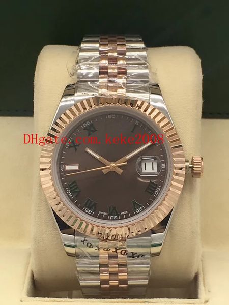 wristwatches 41mm 116333 m126333-0020 roman 18k rose gold two tones asian 2813 movement mechanical automatic mens watch watches, Slivery;brown
wristwatches 41mm 116333 m126333-0020 roman 18k rose gold two tones asian 2813 movement mechanical automatic mens watch watches, Slivery;brown