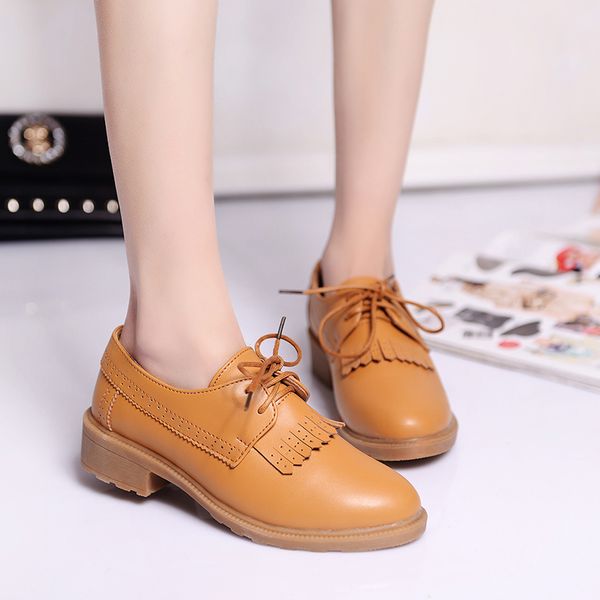 fashion brogue carved pu low lace up cofmortable tpr outsole women oxfords shoes, Black
fashion brogue carved pu low lace up cofmortable tpr outsole women oxfords shoes, Black