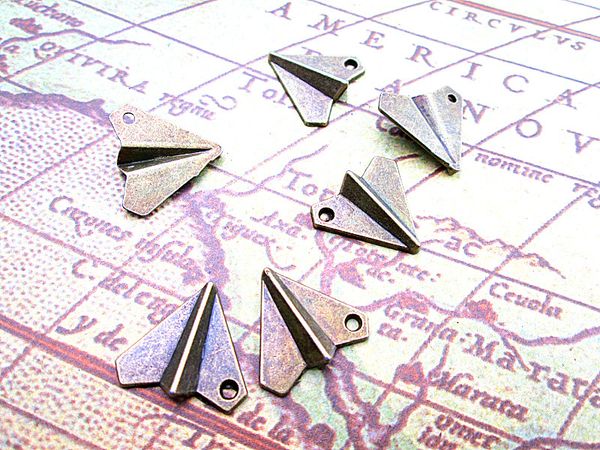 45pcs airplane charms- antique bronze tone,airplane charm pendant 17x19mm, Bronze;silver
45pcs airplane charms- antique bronze tone,airplane charm pendant 17x19mm, Bronze;silver