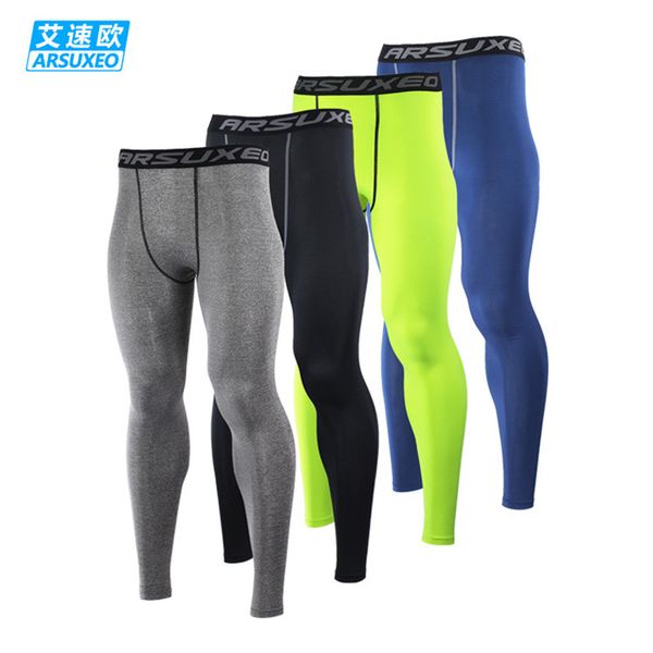 men's compression pants gym men fitness sports running leggings sport tights dry fit training compression running pants gym, Black;blue
men's compression pants gym men fitness sports running leggings sport tights dry fit training compression running pants gym, Black;blue