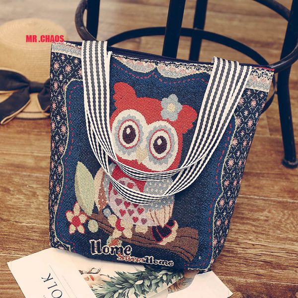 women casual handbag canvas animal prints embroidery fashion national style vertical bucket shoulder bag reusable shopping bag
women casual handbag canvas animal prints embroidery fashion national style vertical bucket shoulder bag reusable shopping bag