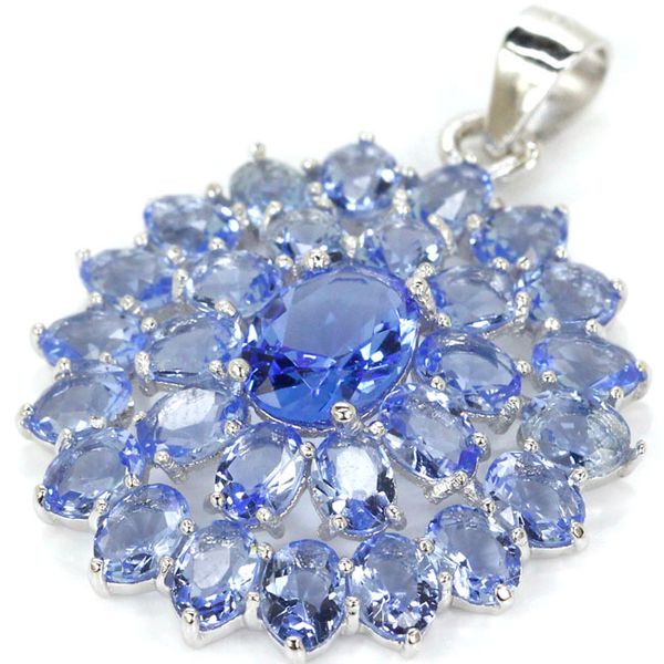 2.8g real 925 solid sterling silver violet blue color stone crystal woman's wedding pendant 32x23mm, Black
2.8g real 925 solid sterling silver violet blue color stone crystal woman's wedding pendant 32x23mm, Black