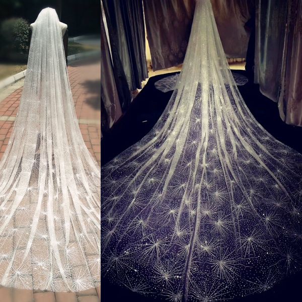 wedding veils in stock three meters long luxury sequins beading tulle veils bridal accessories, Black
wedding veils in stock three meters long luxury sequins beading tulle veils bridal accessories, Black
