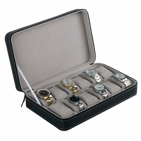 12/10/6 girds pu leather jewelry watch box display container bracelet wristwatch caskets case gift watches display storage box, Black;blue
12/10/6 girds pu leather jewelry watch box display container bracelet wristwatch caskets case gift watches display storage box, Black;blue