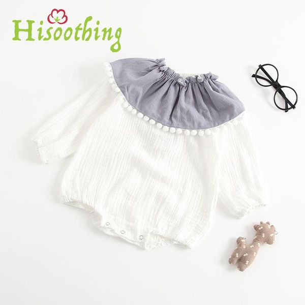 baby romper triangle lotus leaf collar cotton long sleeve white climbing overall clothing the autumn new arrival infant jumpsuit, Blue
baby romper triangle lotus leaf collar cotton long sleeve white climbing overall clothing the autumn new arrival infant jumpsuit, Blue