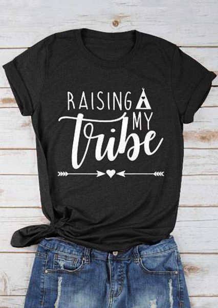 summer stylish graphic tee raising my tribe arrow funny letter t-shirt slogan camisetas tumblr trendy vintage gray/black, White
summer stylish graphic tee raising my tribe arrow funny letter t-shirt slogan camisetas tumblr trendy vintage gray/black, White