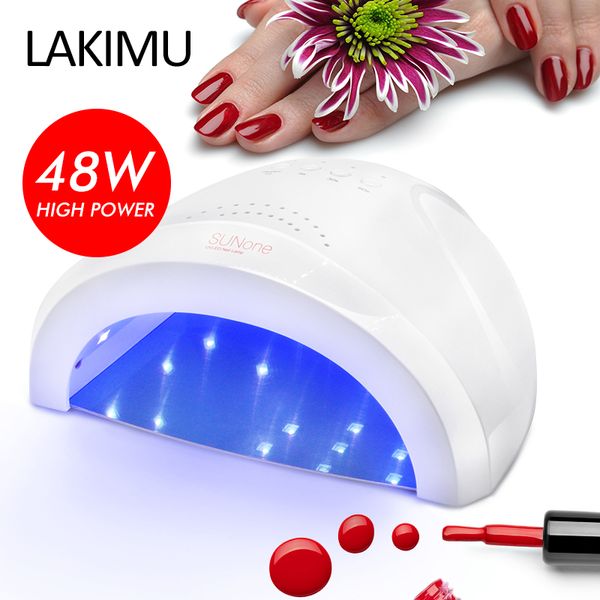 lakimu 48w uv led lamp curing for nail polish fast dry nail dryer manicure machine with auto sensor drying for gel art
lakimu 48w uv led lamp curing for nail polish fast dry nail dryer manicure machine with auto sensor drying for gel art