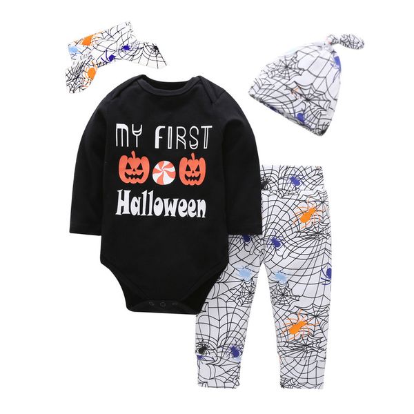 baby scary pumpkins clothing sets boys girls halloween romper + cotton spider printed pants outfits kids my first halloween costume, White
baby scary pumpkins clothing sets boys girls halloween romper + cotton spider printed pants outfits kids my first halloween costume, White
