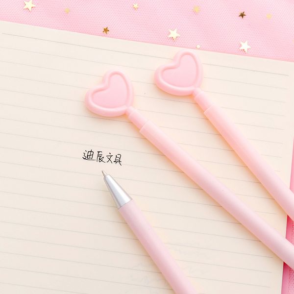 2 pieces/lot) creative pink love student pressing gel pen girls heart shaped black ink pen cute stationery
2 pieces/lot) creative pink love student pressing gel pen girls heart shaped black ink pen cute stationery