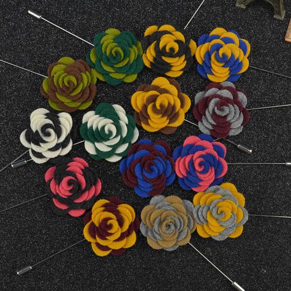 korean men's jewelry woolen handmade fabric brooch suit clip color collar flower lapel pin christmas gifts for men pins brooches, Gray
korean men's jewelry woolen handmade fabric brooch suit clip color collar flower lapel pin christmas gifts for men pins brooches, Gray