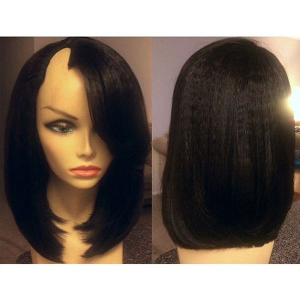 9a 1*3 right opening u part wigs virgin hair brazilian short u part bob wig for black women upart wig human hair, Black;brown
9a 1*3 right opening u part wigs virgin hair brazilian short u part bob wig for black women upart wig human hair, Black;brown