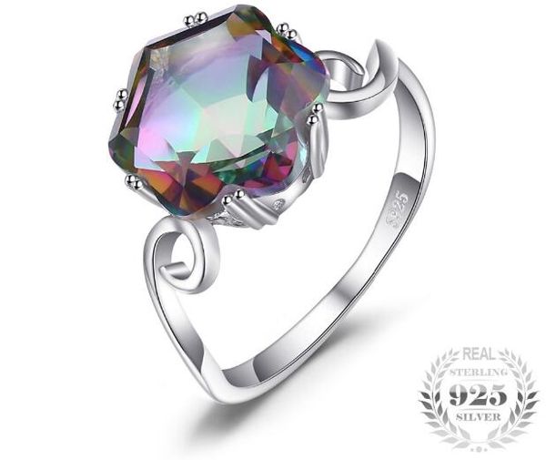925 sterling silver 3.2ct genuine rainbow fire mystic z ring solidjewelry gift for women fine jewelry, Golden;silver
925 sterling silver 3.2ct genuine rainbow fire mystic z ring solidjewelry gift for women fine jewelry, Golden;silver