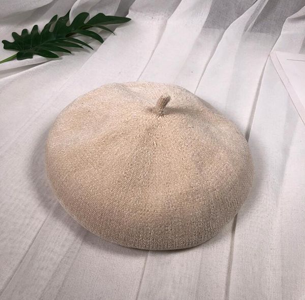 fashion wool women beret hat for winter solid warm female cap british antique paint hat dome chapeau hats boina, Blue;gray
fashion wool women beret hat for winter solid warm female cap british antique paint hat dome chapeau hats boina, Blue;gray