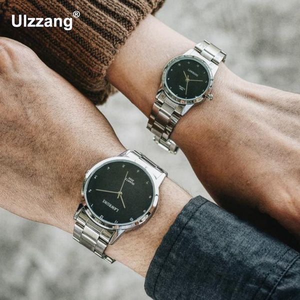 fashion unique men women quartz watches cool full stainless steel couples lovers watch ladies dress wristwatch men watches clock, Slivery;brown
fashion unique men women quartz watches cool full stainless steel couples lovers watch ladies dress wristwatch men watches clock, Slivery;brown