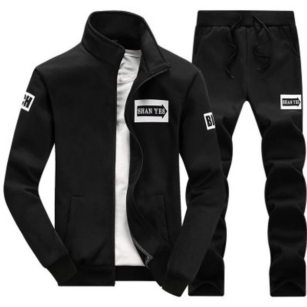 mens set 2pc zipper autumn sportswear casual tracksuit male 2018 sweatshirt jacket +pans suit hoodies moleton masculino men sale, Gray
mens set 2pc zipper autumn sportswear casual tracksuit male 2018 sweatshirt jacket +pans suit hoodies moleton masculino men sale, Gray