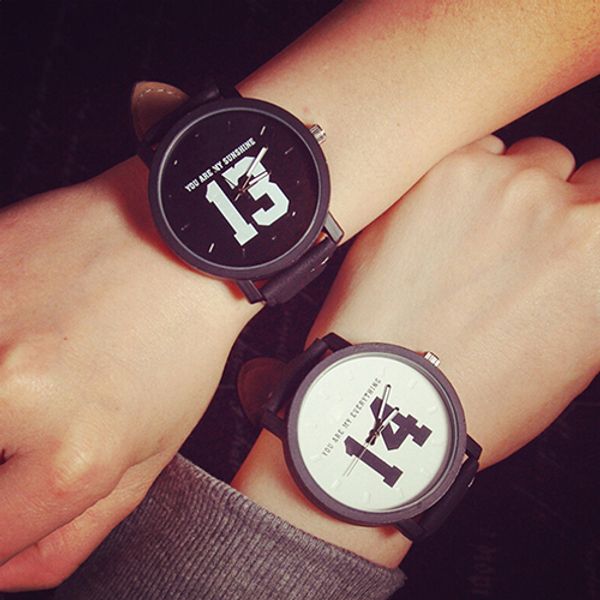 men women couple lover numeral dial faux leather strap quartz analog wrist watch 5dje 5v5e 941z, Slivery;brown
men women couple lover numeral dial faux leather strap quartz analog wrist watch 5dje 5v5e 941z, Slivery;brown