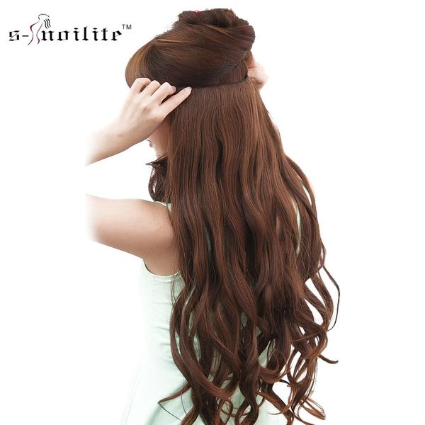 snoilite 5 clips on curly thick hairpiece clip in hair extensions heat resistant fiber synthetic hair party cosplay for human, Black;brown
snoilite 5 clips on curly thick hairpiece clip in hair extensions heat resistant fiber synthetic hair party cosplay for human, Black;brown