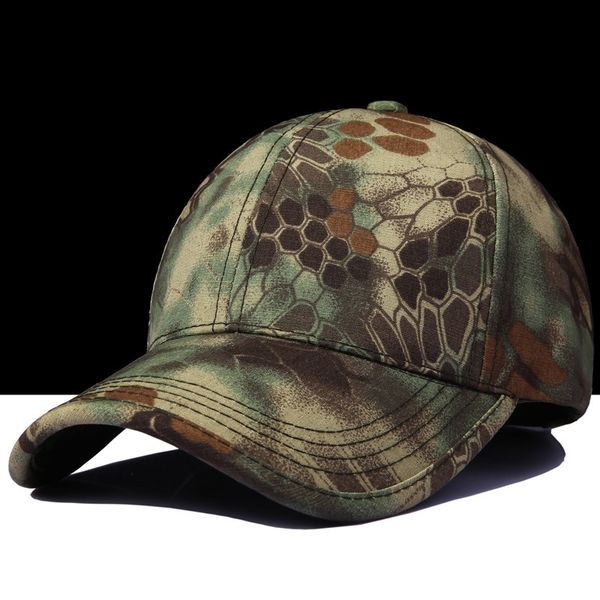 

summer tactical baseball cap army special soldier outdoor swat combat camouflage train hat men casual camping camo sun hat, Blue;gray