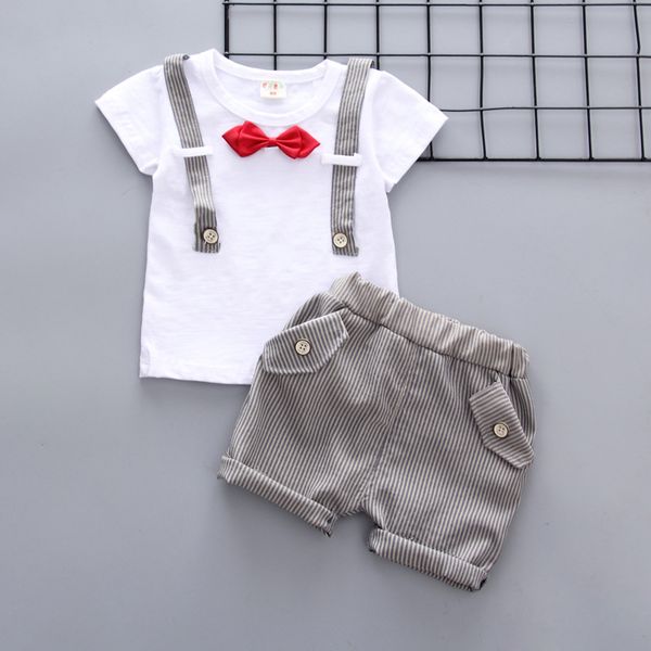 summer baby boys clothes set infant 2018 new fashion clothes t-shirt + shorts 2pcs newborn boy, White
summer baby boys clothes set infant 2018 new fashion clothes t-shirt + shorts 2pcs newborn boy, White