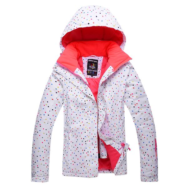 2018 new colorful dot woman snow jackets snowboarding clothing windproof thermal outdoor ski jackets winter warm costumes
2018 new colorful dot woman snow jackets snowboarding clothing windproof thermal outdoor ski jackets winter warm costumes